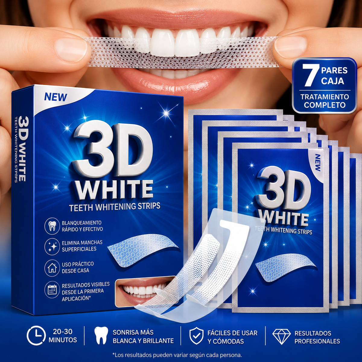 Bandas Blanqueadoras 3D White